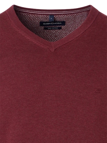 CASAMODA Pullover 'Basic' in Rot