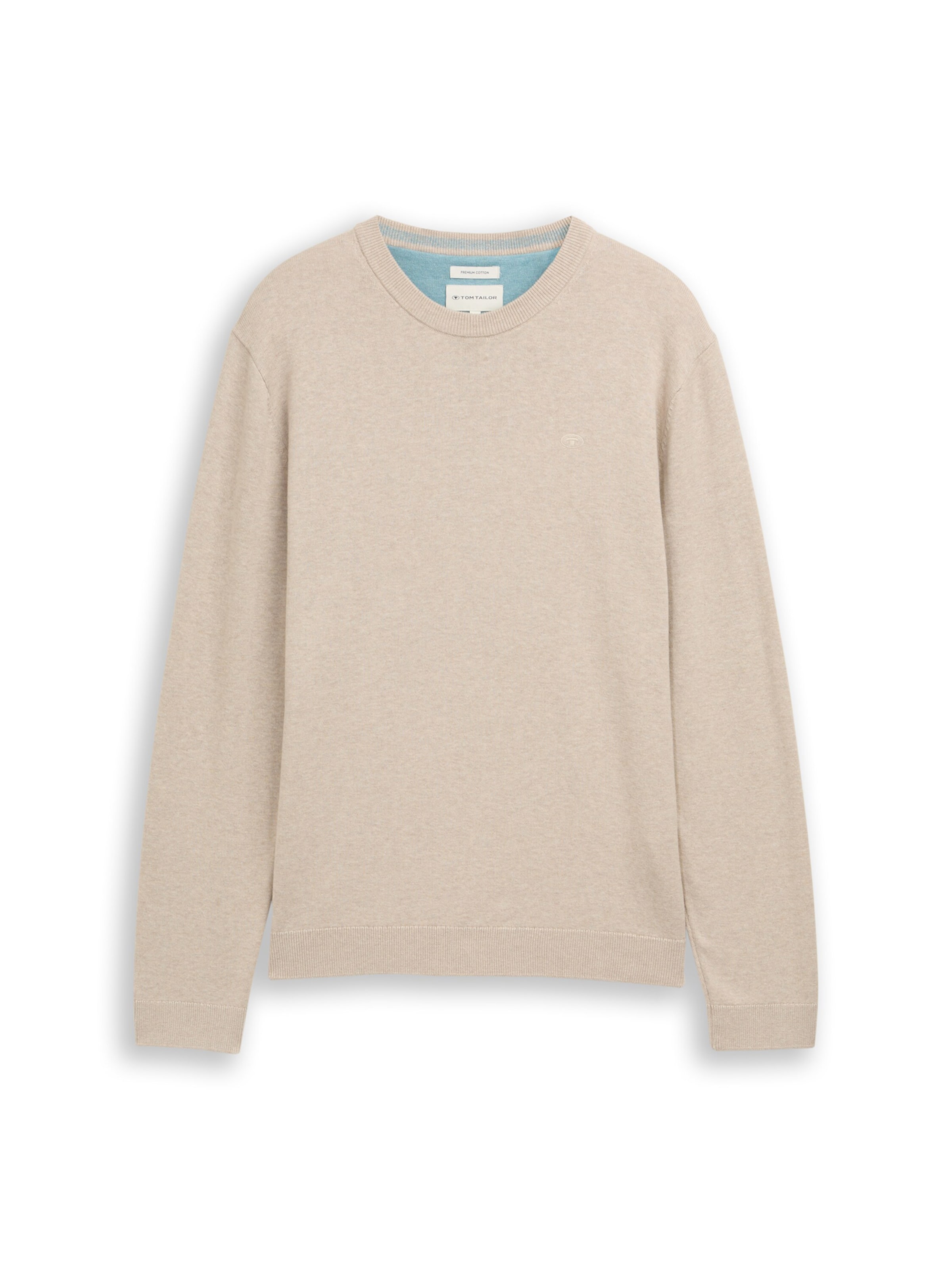 TOM TAILOR Pullover in Beige: Vorderseite