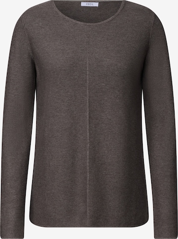 CECIL Pullover in Braun: Vorderseite