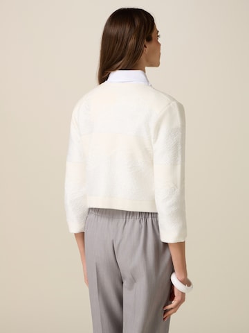 oltre Gebreid vest in Wit