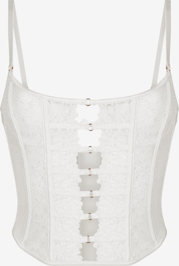 Hunkemöller Korsetti 'Kristina' värissä valkoinen, Tuotenäkymä