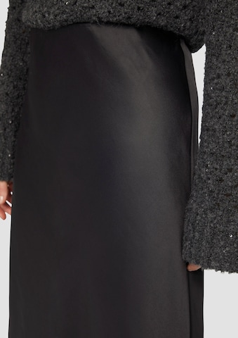 s.Oliver BLACK LABEL Rok in Zwart