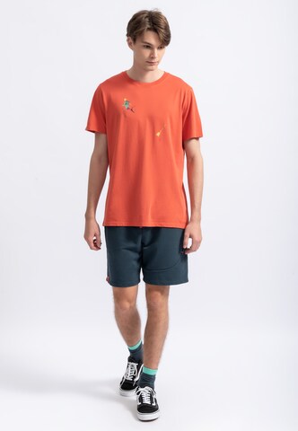 Kaft T-Shirt 'Lentaa' in Orange