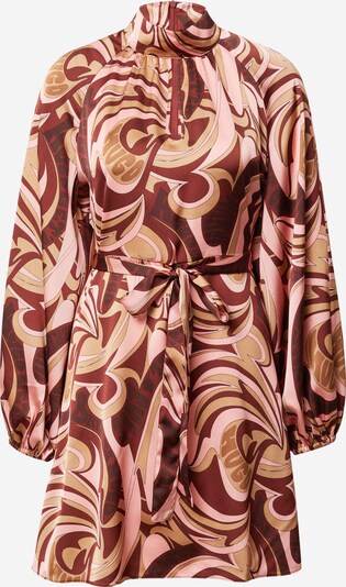 HUGO Obleka 'Kalolla' | bež / staro roza / burgund barva, Prikaz izdelka