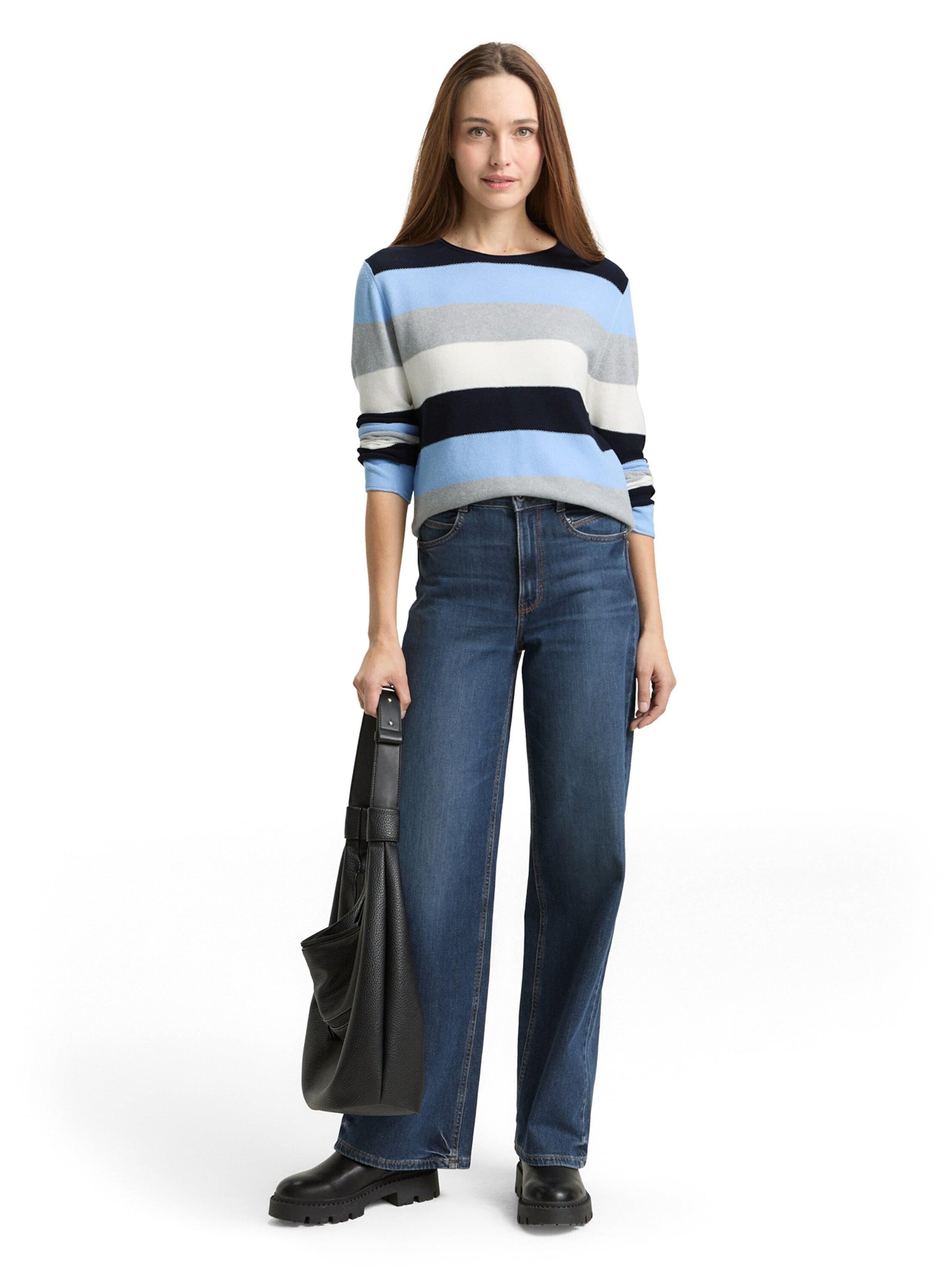 TOM TAILOR Trui in Blauw