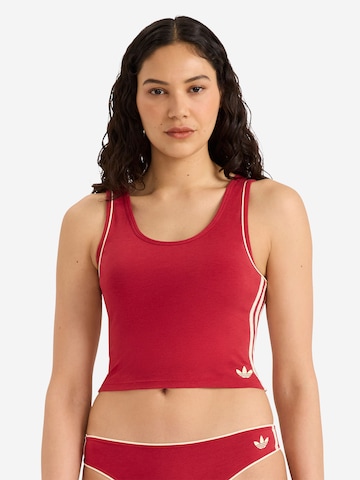 Haut ' Originals Adicolor Comfort Flex Cotton ' ADIDAS ORIGINALS en rouge : devant