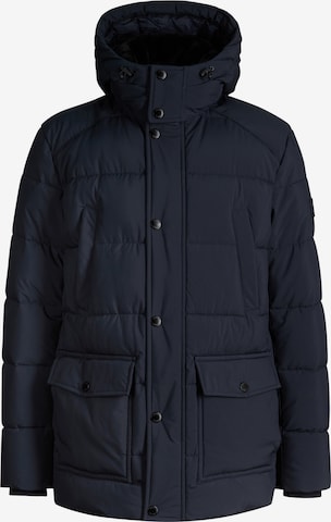 JOOP! Jeans Tussenparka in Blauw: voorkant