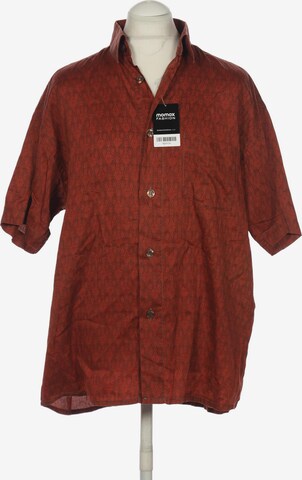 SIGNUM Button Up Shirt in L in Orange: front