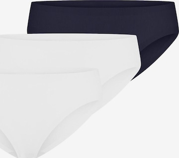 SCHIESSER Boyshorts 'Invisible Light' in Blue: front