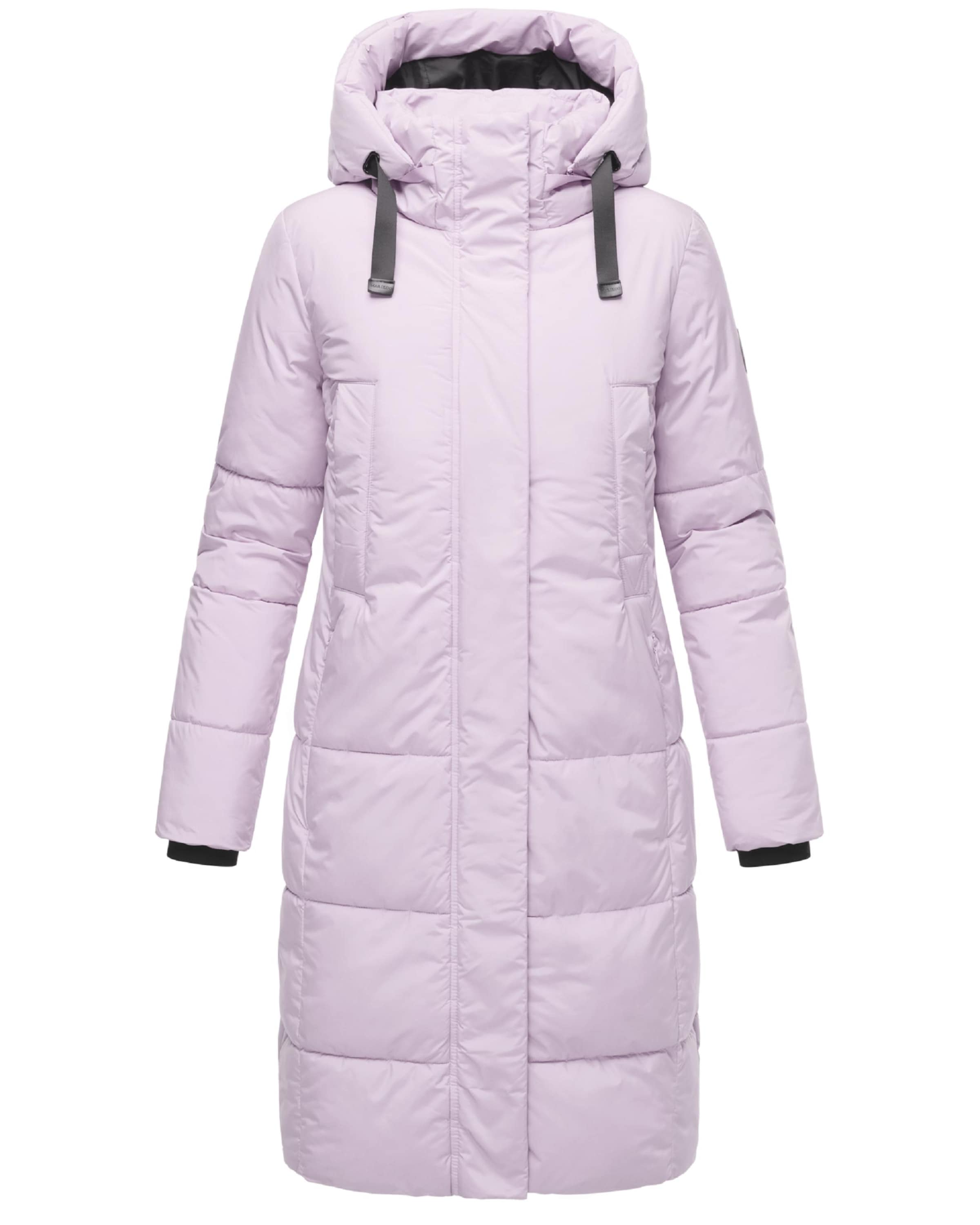 MARIKOO Zimný kabát - Ružová: predná strana