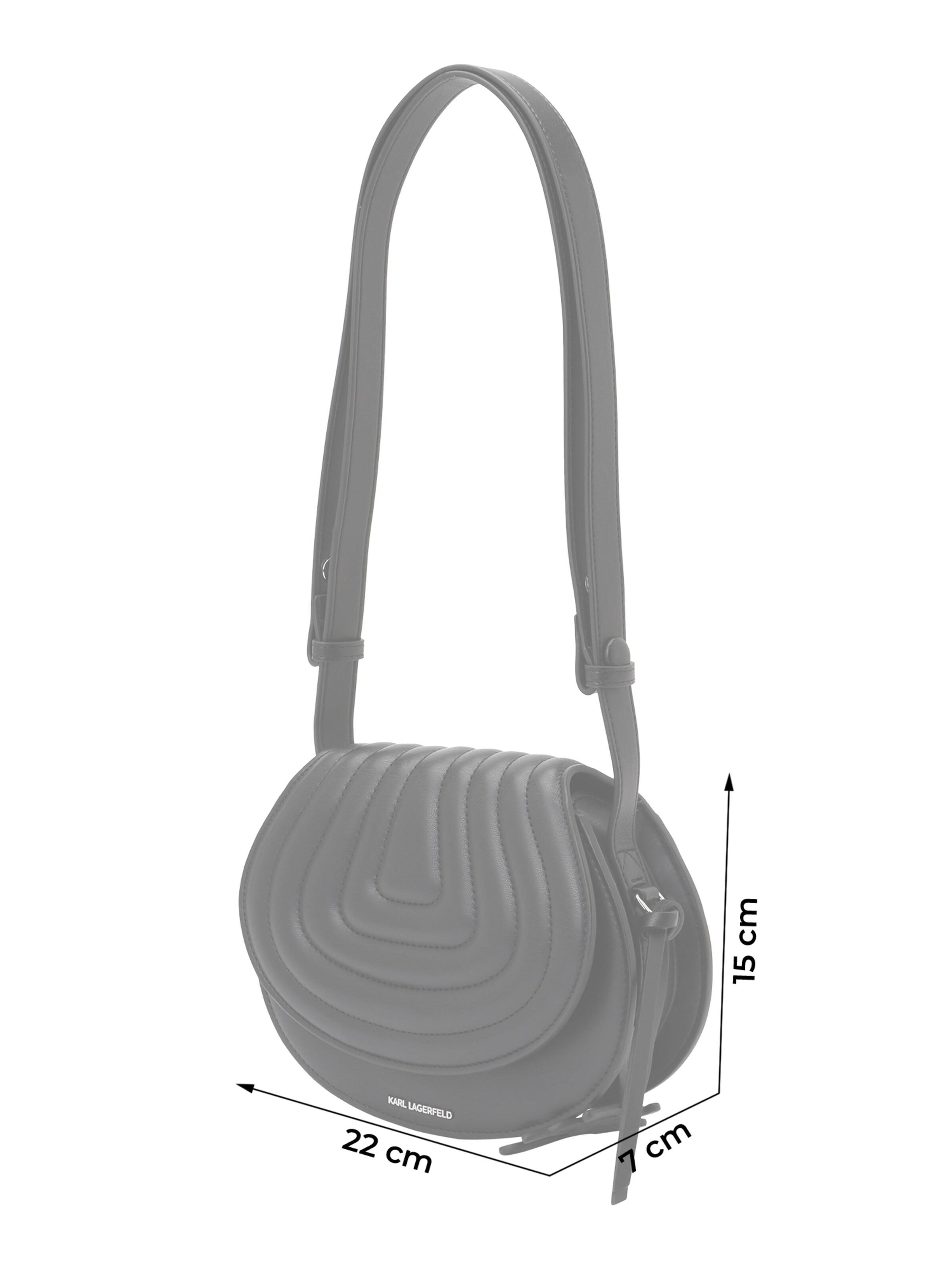 Karl Lagerfeld Crossbody Bag in Black