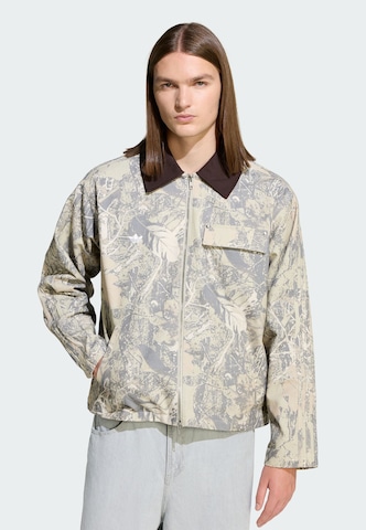 Veste mi-saison ADIDAS ORIGINALS en beige : devant