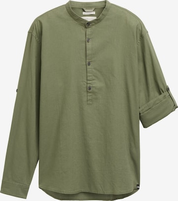 TOM TAILOR DENIM Hemd in Grün: Vorderseite