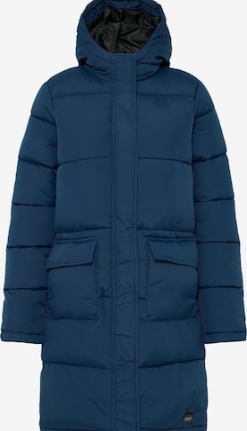 Cappotto invernale ' OXMINNA LONG ' di Oxmo in blu: frontale