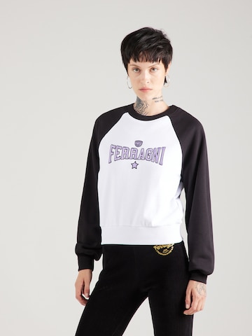 Chiara Ferragni Sweatshirt i hvid: forside