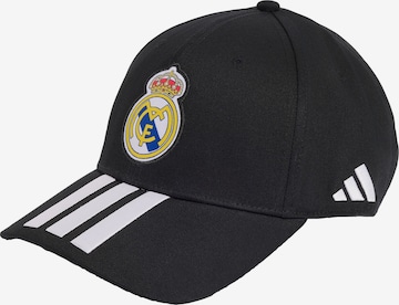 ADIDAS PERFORMANCE Sports cap 'Real Madrid' in Black: front