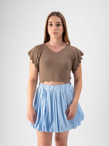 MND Sweater 'Sahara' in Brown: front