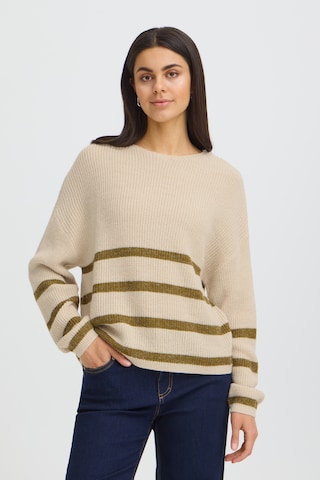 Fransa Pullover 'FRERETTA' in Beige: Vorderseite