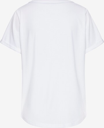 LASCANA T-shirt i vit