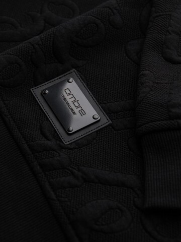 Ombre Sweatshirt 'B1712' in Zwart