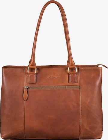 Benthill Handtasche in Braun: Vorderseite