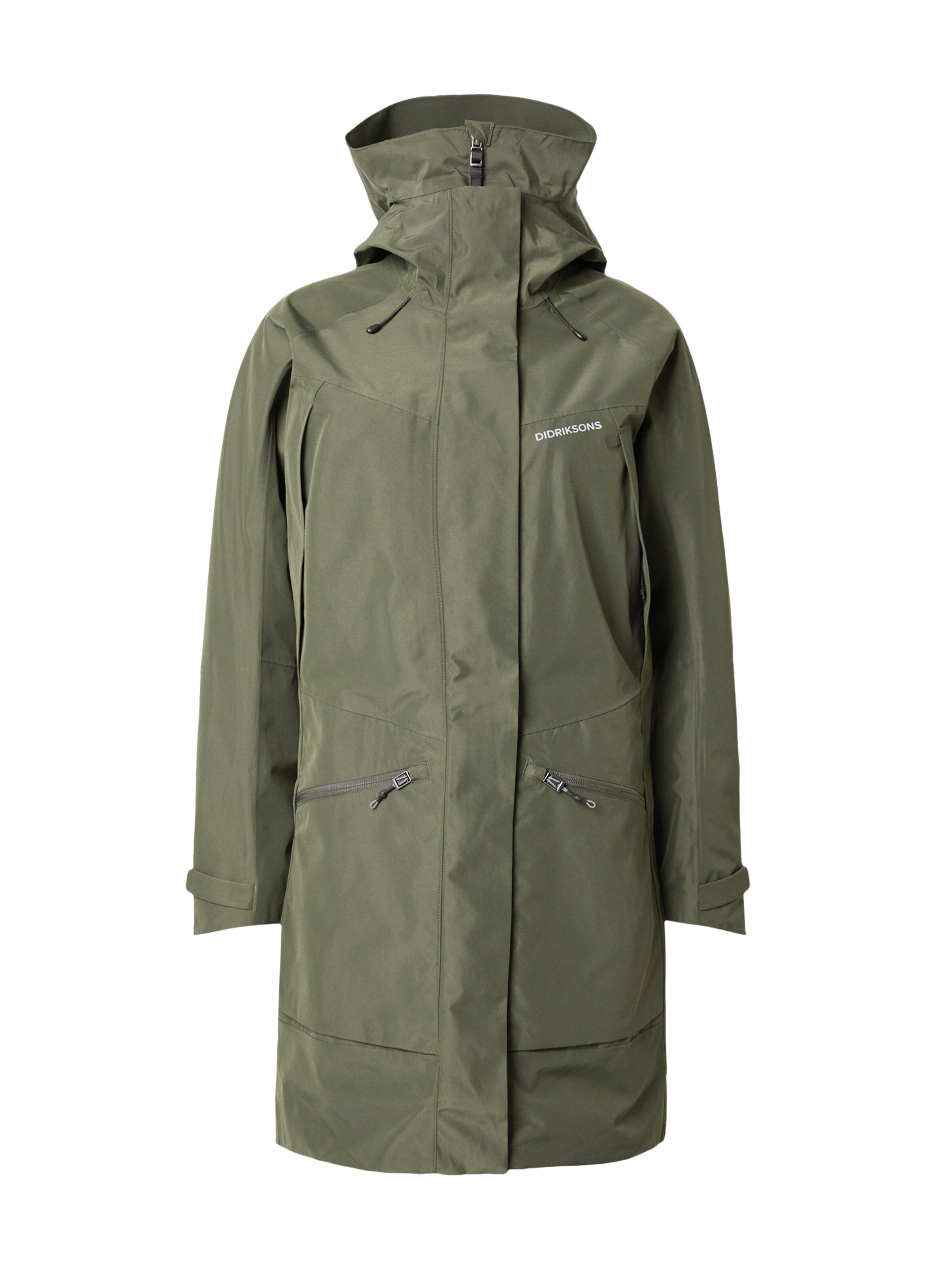 Didriksons Outdoor coat 'ILMA' in Green: front