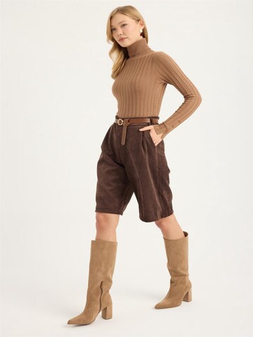 HOME STORE Baggy Pantalon in Bruin
