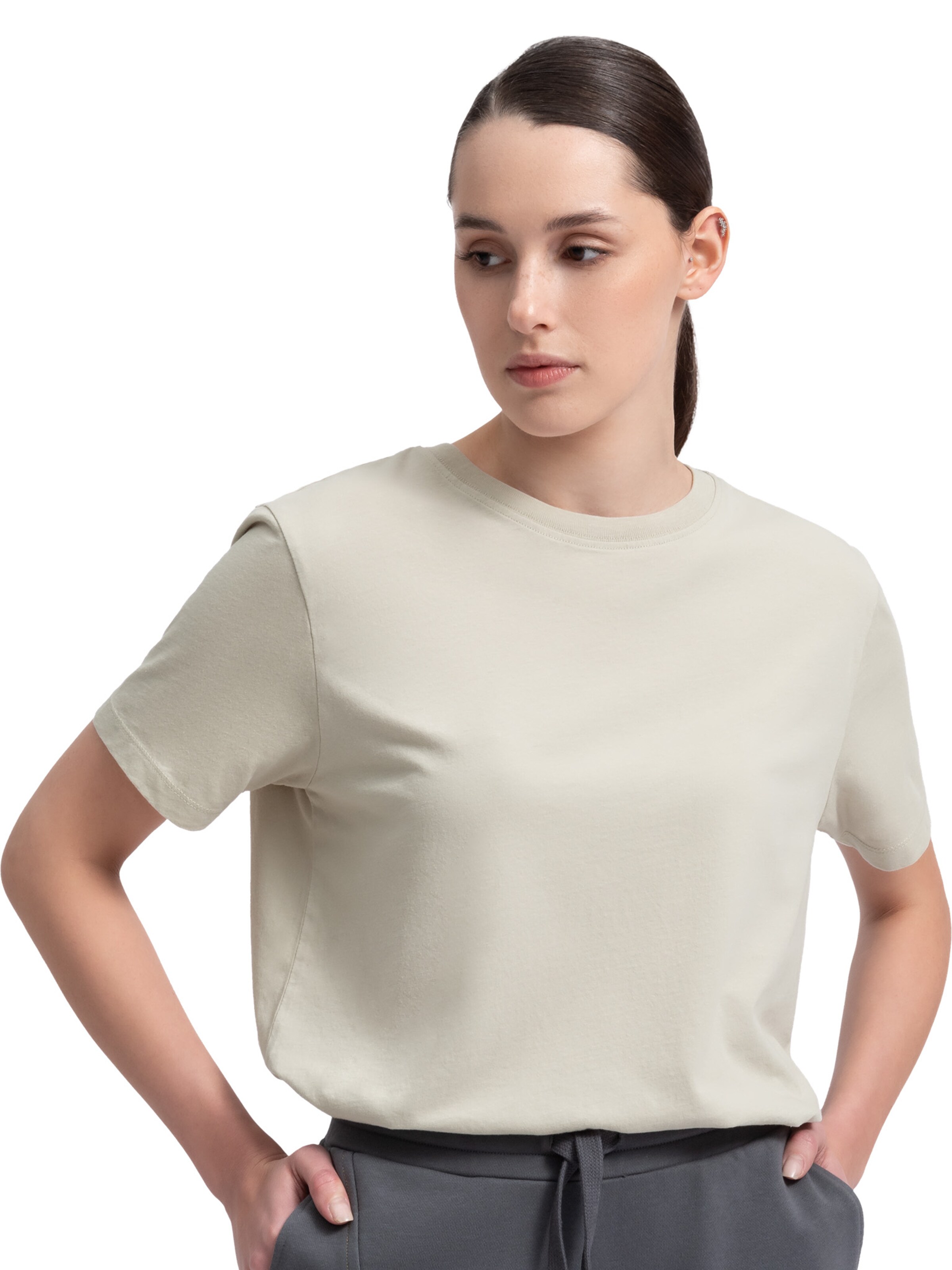 Maglietta 'Asphalt' di Kaft in beige