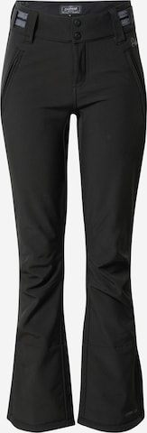 PROTEST Regular Outdoor Pants 'Lole' in Black: front