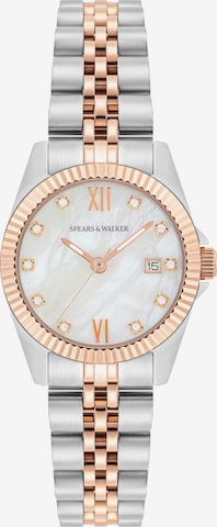 Orologio analogico di Spears & Walker in argento: frontale