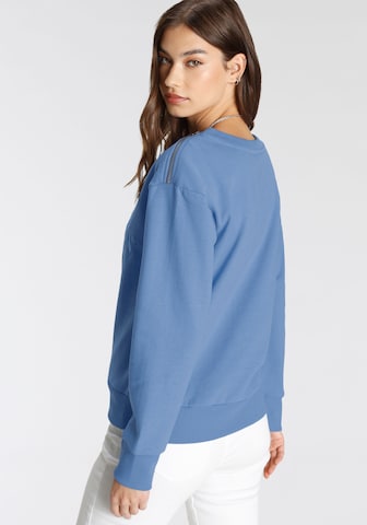 TAMARIS Sweatshirt in Blau