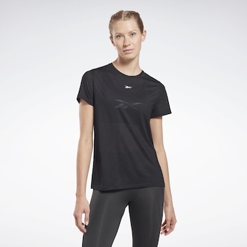 Reebok Funktionsshirt in Schwarz: predná strana