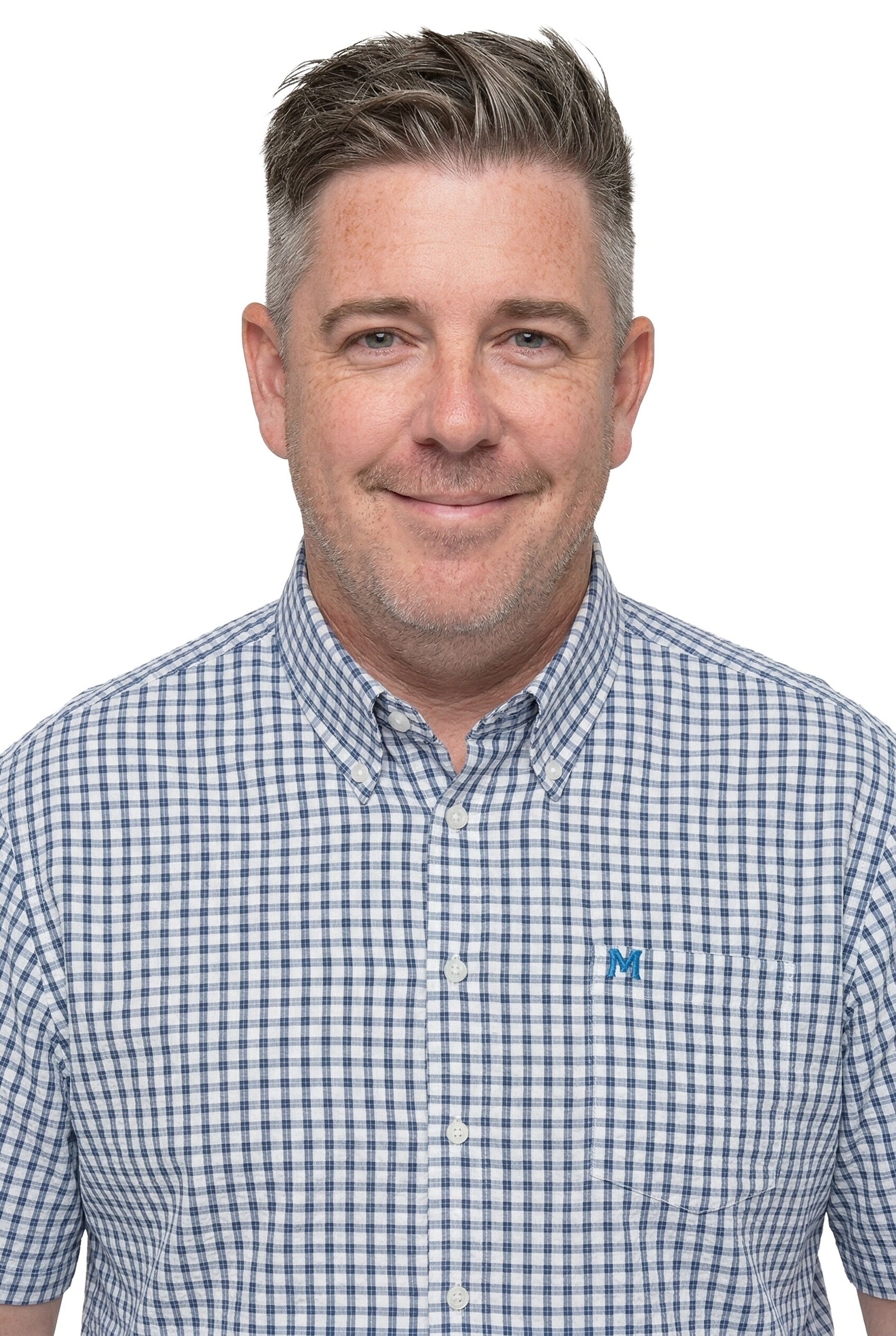 Men Plus Regular fit Overhemd in Groen