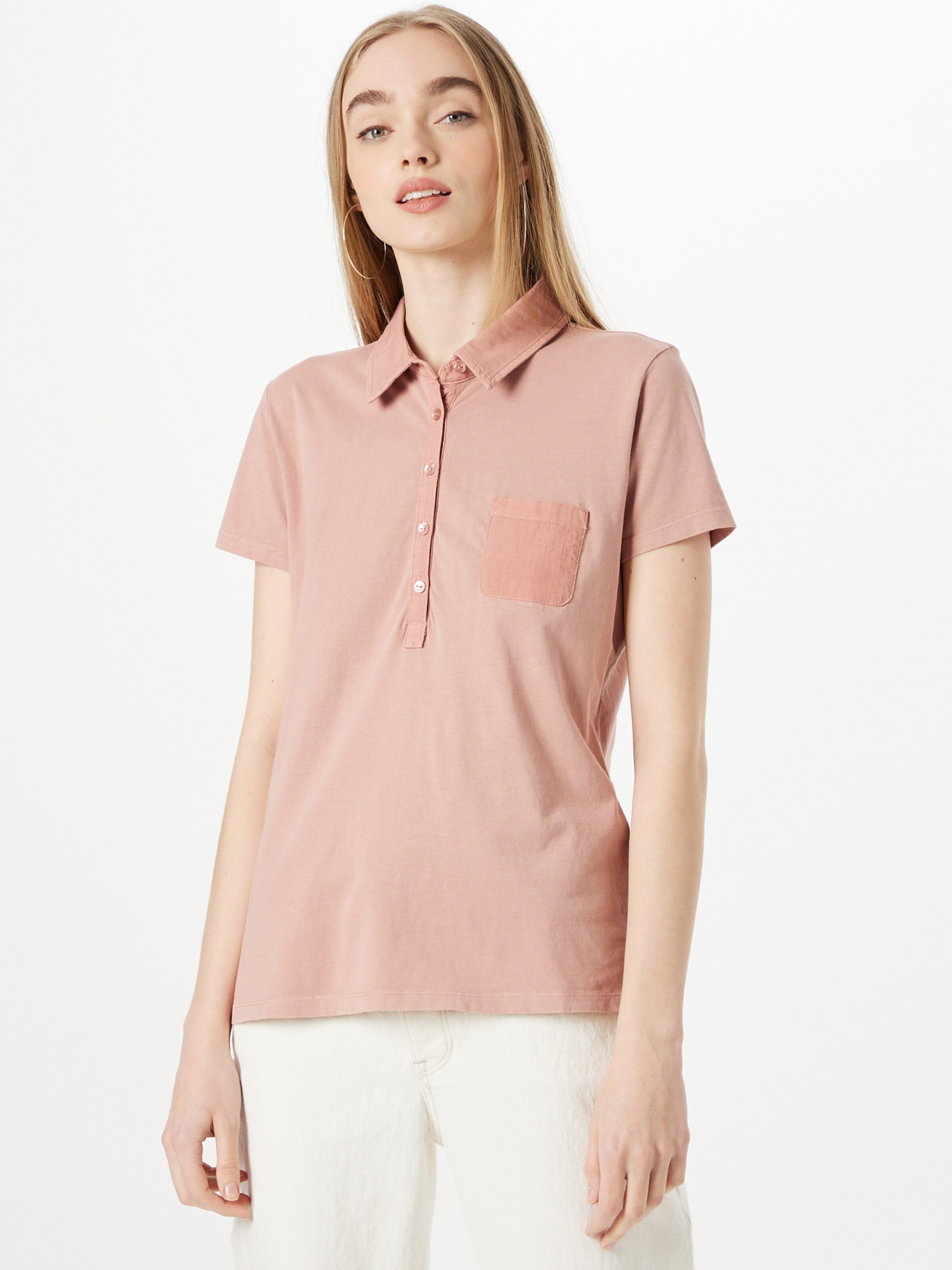 Frauen Shirts & Tops TOM TAILOR Poloshirt in Altrosa - EB54504 Frauen Shirts & Tops TOM TAILOR Poloshirt in Altrosa - EB54504