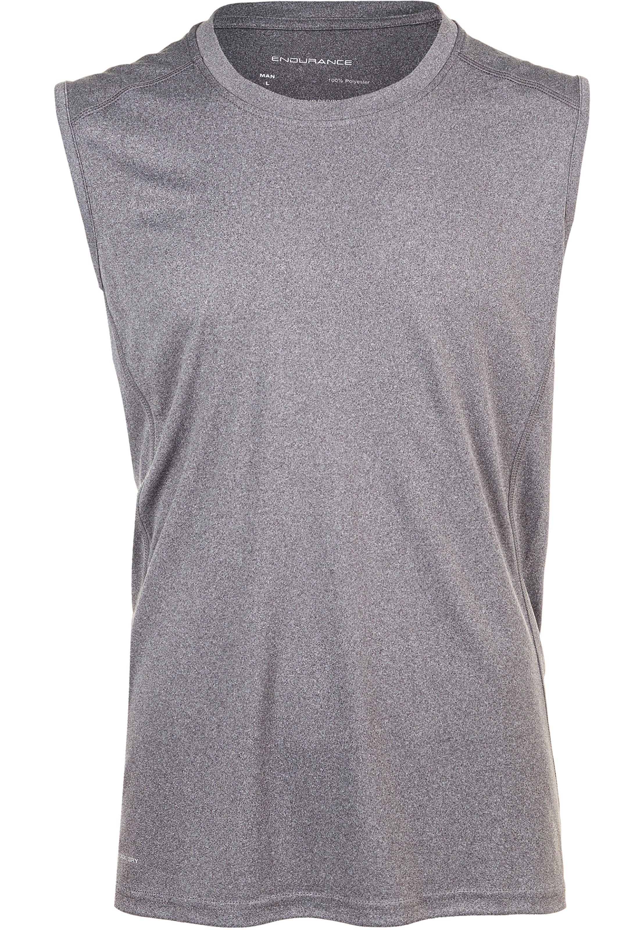 ENDURANCE Performance shirt 'Landeer' in Grey: front