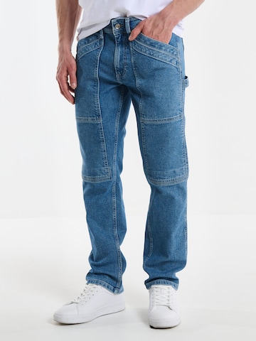 BIG STAR Regular Jeans 'Rikus' in Blauw: voorkant