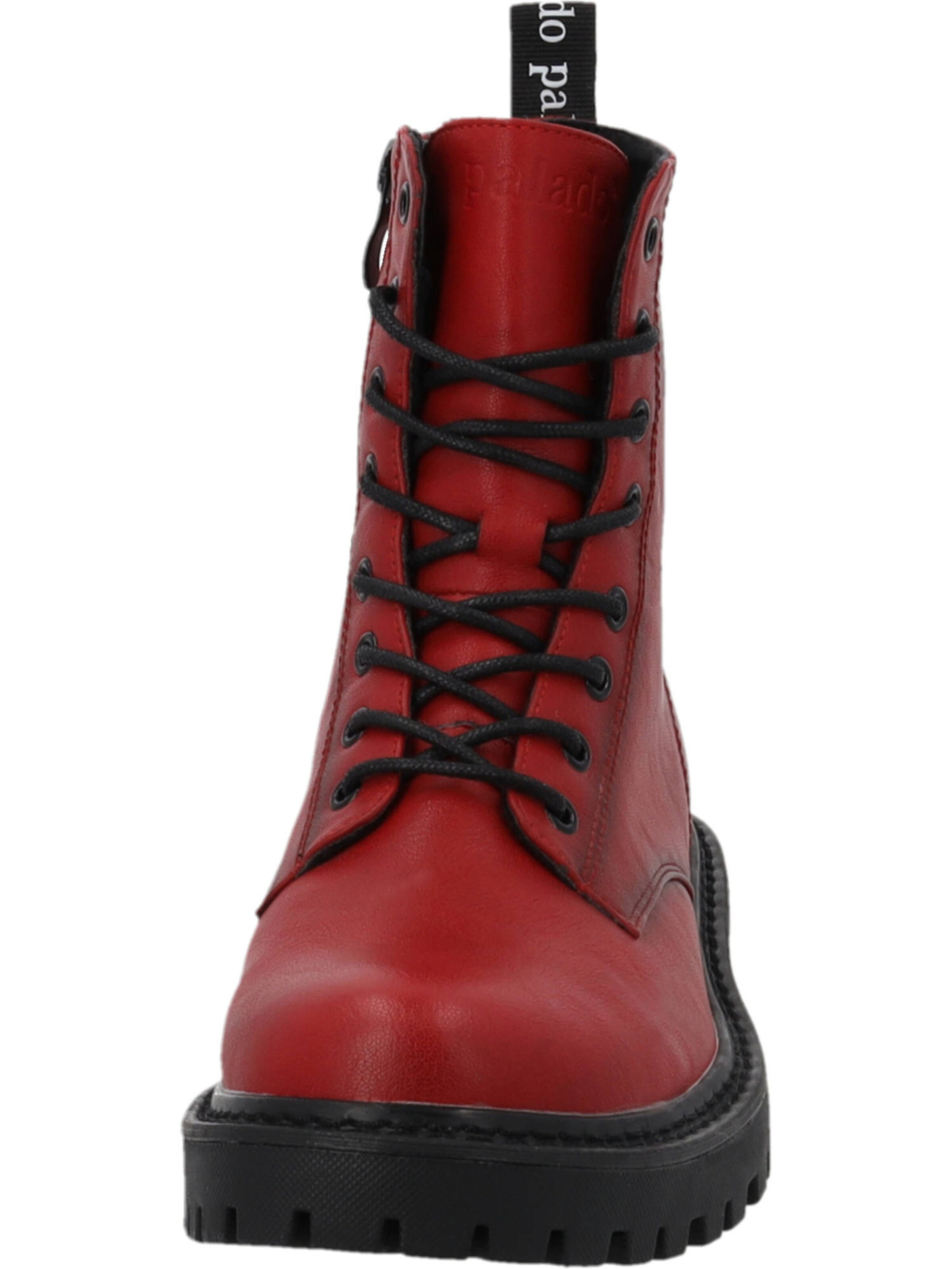 Palado Schnürstiefel 'Noleta' in Rot