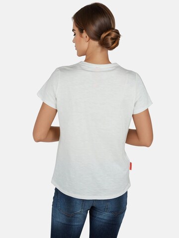 salzhaut Shirt 'TELGEN - UNI' in Wit