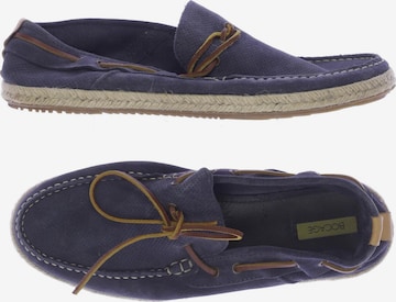 BOCAGE Flats & Loafers in 44 in Blue: front