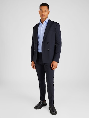 Lindbergh Slimfit Anzug in Blau