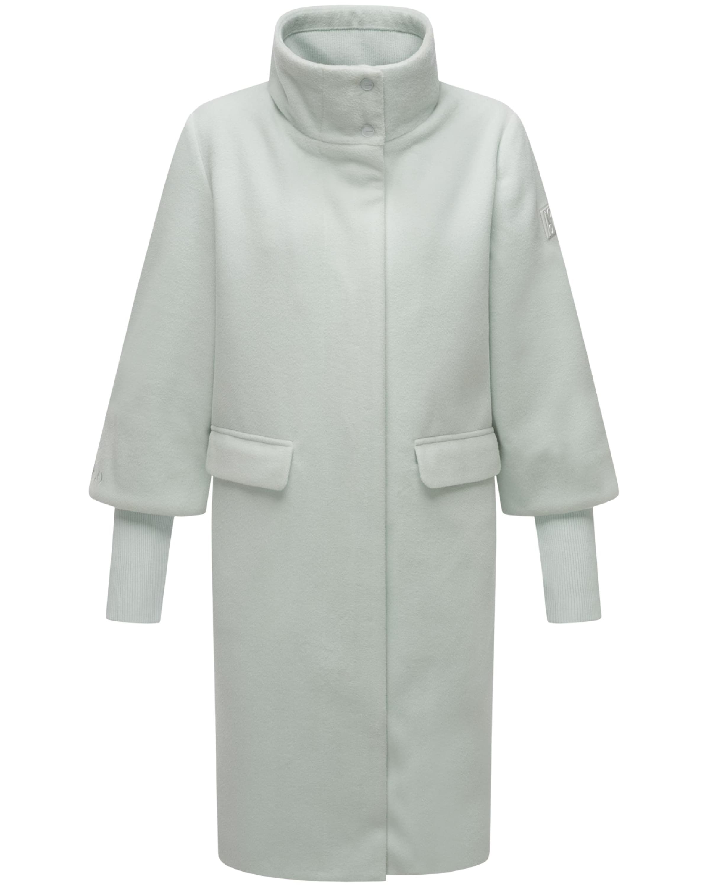 NAVAHOO Ανοιξιάτικο και φθινοπωρινό παλτό 'Polarblüte 14' σε πράσινο: μπροστά