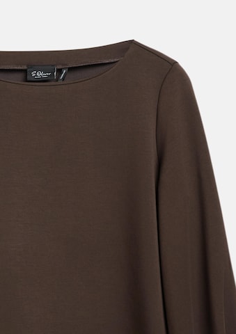 s.Oliver Sweatshirt in Bruin