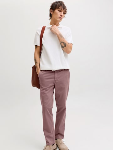Regular Pantalon chino JACK & JONES en violet