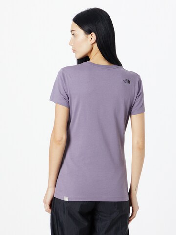 THE NORTH FACE T- Shirt 'Simple Dome' in Lila