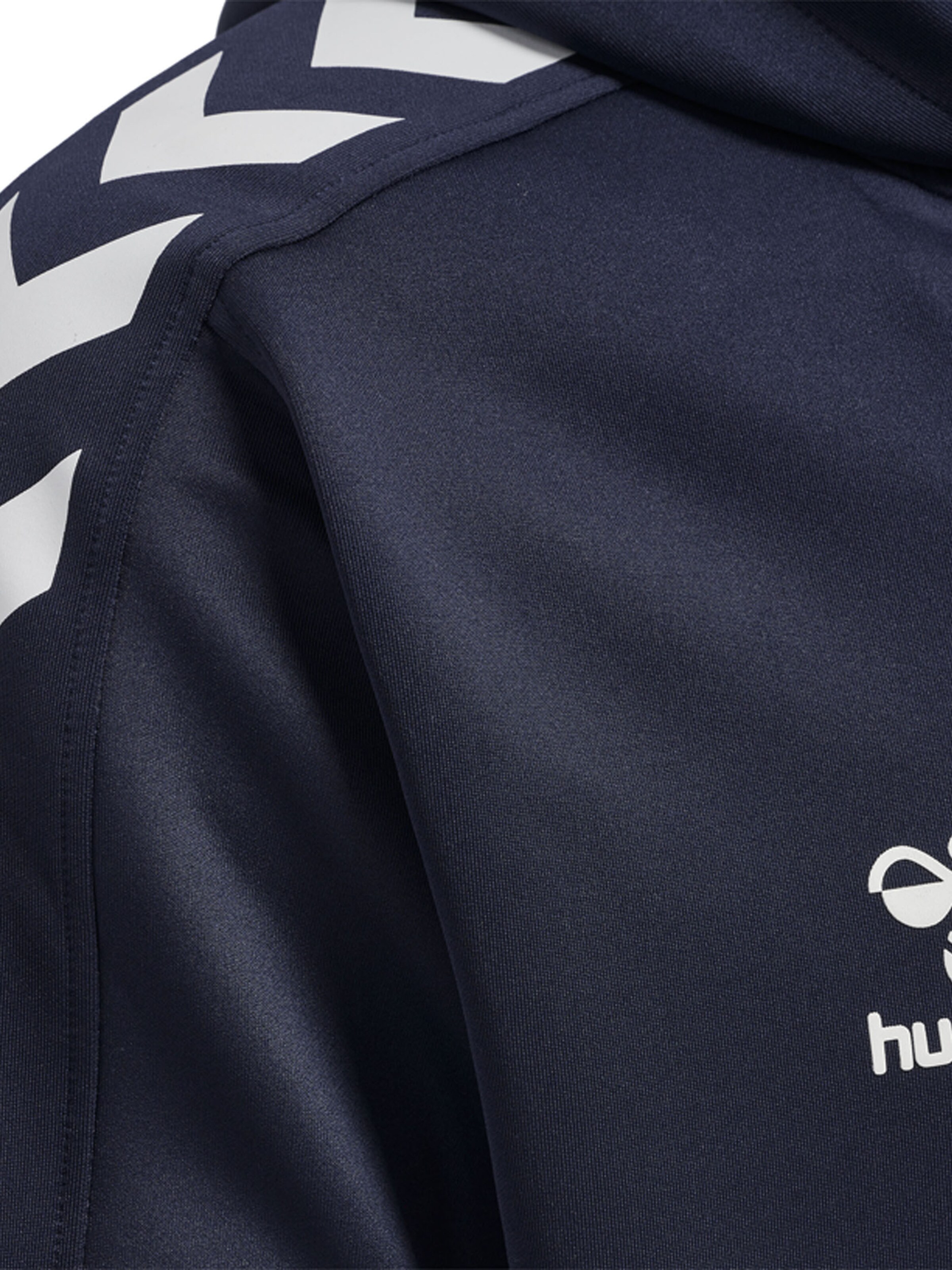 Hummel Sports sweat jacket in Blue