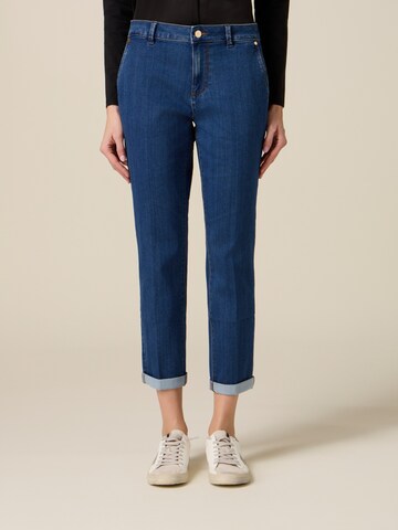 Loosefit Jean oltre en bleu : devant
