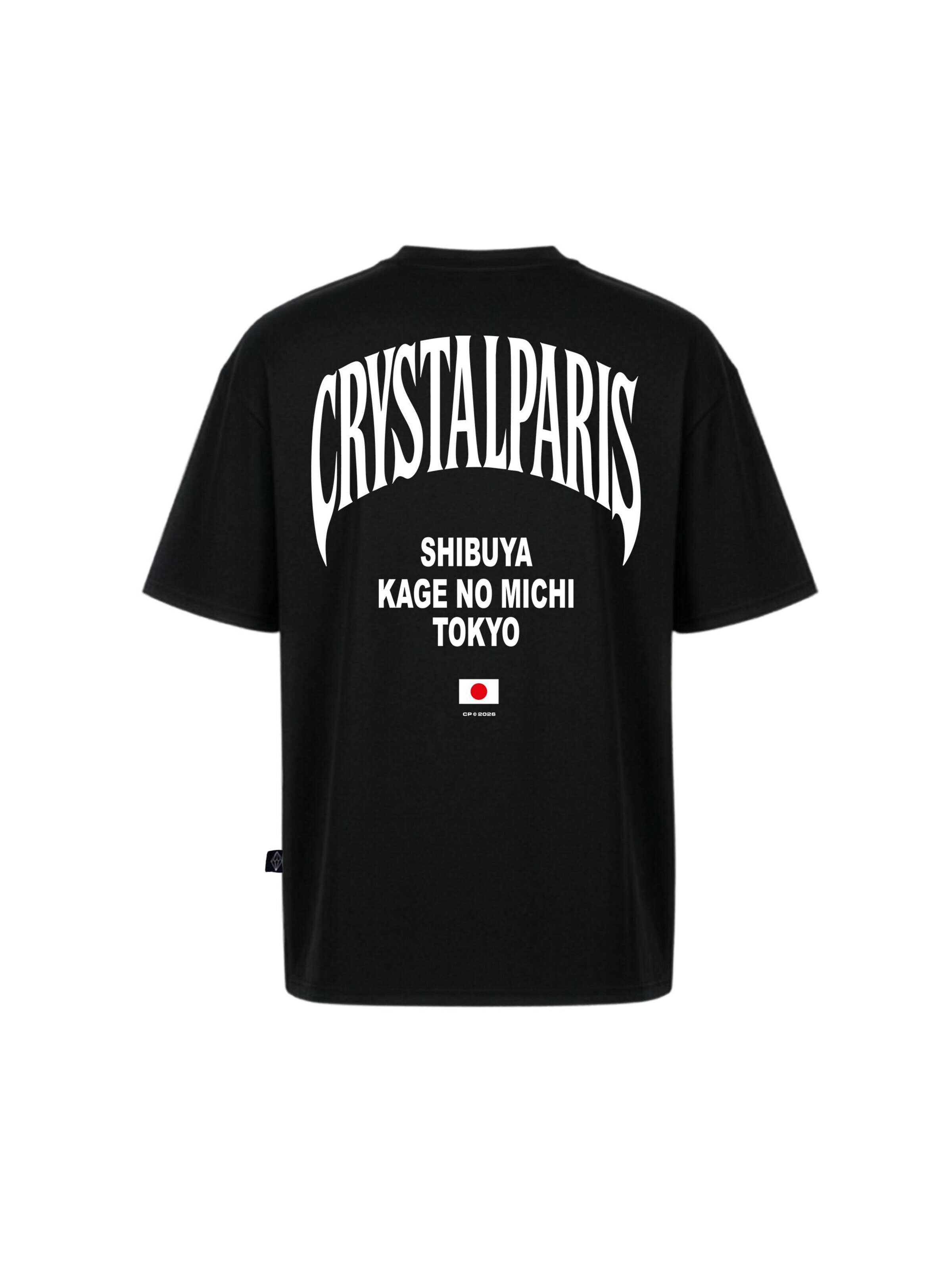 Crystal Paris Shirt 'Kaizen' in Zwart