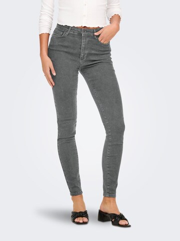 ONLY - Skinny Vaquero en gris: frente