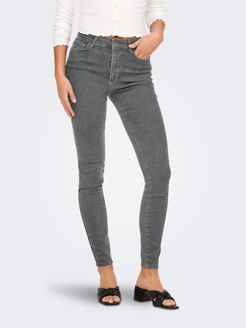 ONLY Skinny Jeans i grå: forside