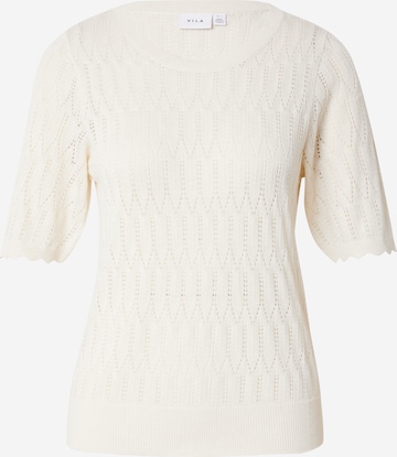 VILA Pullover 'MYLIE' in Beige: predná strana